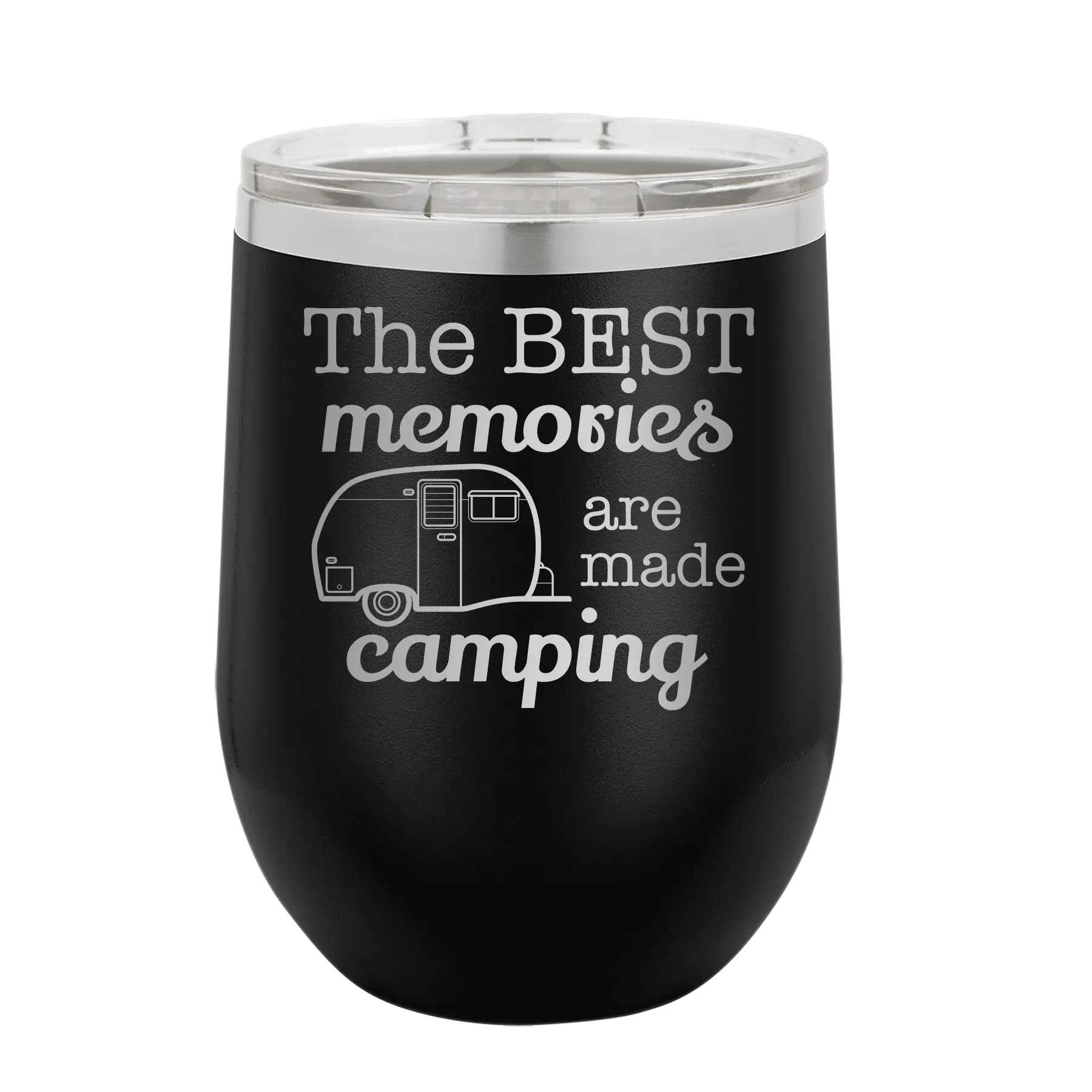 Camping Wine Cup | Black
