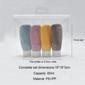60ml Travel Containers Set | Refillable Travel Bottles Kit for Toiletries