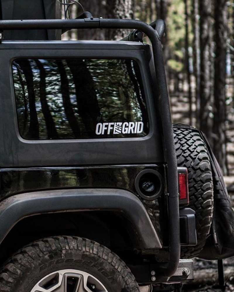OFF THE GRID Solid Logo Decal - 7 Colors