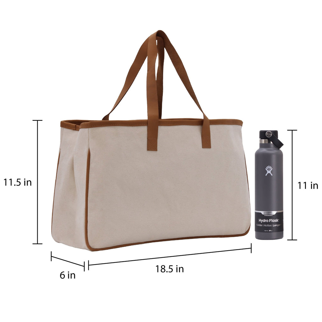 Campfire Cutie Cotton Canvas Chic Tote Bag Camping Tote Camping Lover Gift Tote Bag Outdoor Tote Weekender Tote Camper Multipurpose Tote