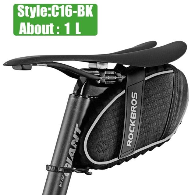 ROCKBROS Rainproof Shockproof Bike Seat Bag